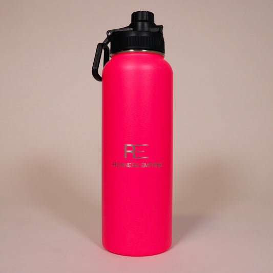 Hot pink 40 oz stainless steel bottle